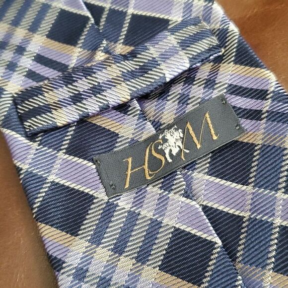 Hart Schaffner Marx | Silk Plaid Tie - Picture 4 of 6